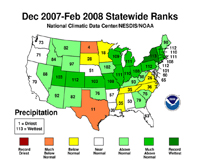 2007 Stateeide precipitation chart.